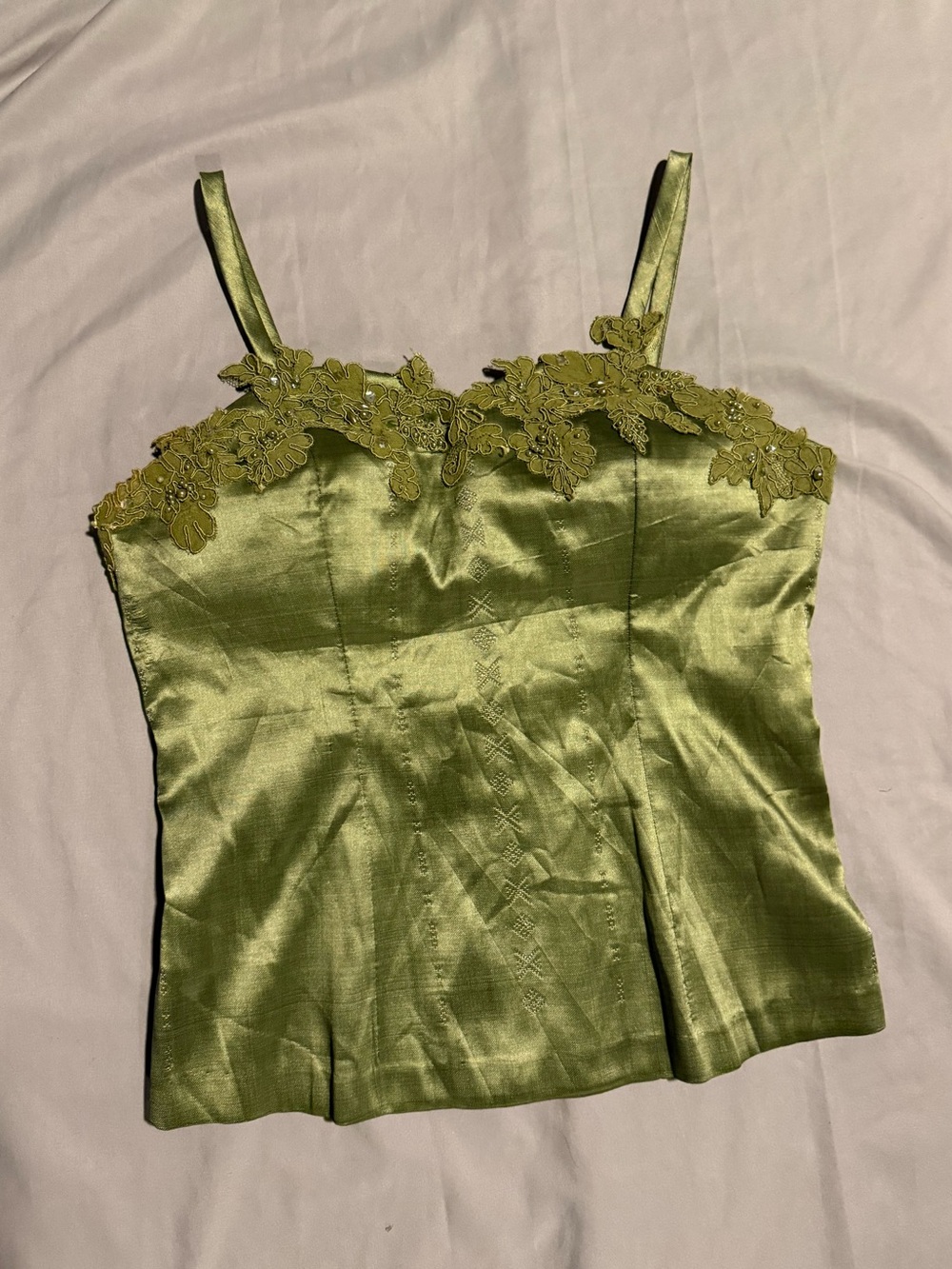 Euro Fairy Green Corset - Picture 9 of 9